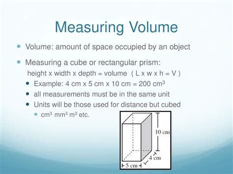 Centimeter Cubed: Exploring a Unit of Volume in Depth