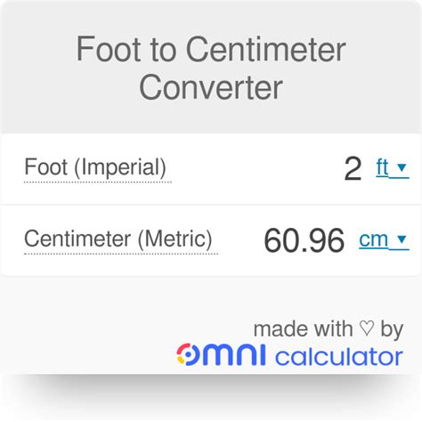 Centimeter to Foot Converter: Your Comprehensive Guide to Accurate Measurements