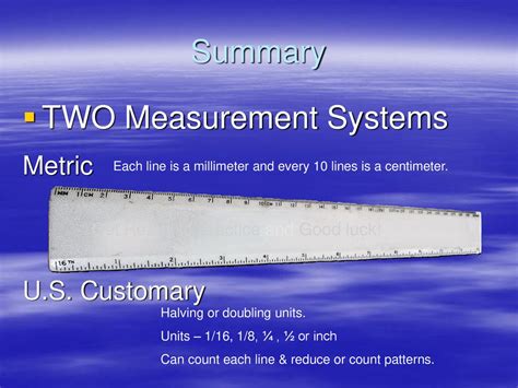 Centimeters and Inches: A Tale of Two Measuring Systems