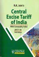 Central Excise Tariff of India with Commodity Index Doc