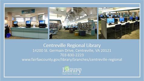 Centreville Regional Library Catalog