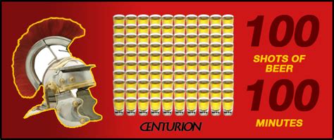 Centurion drinking game group fun