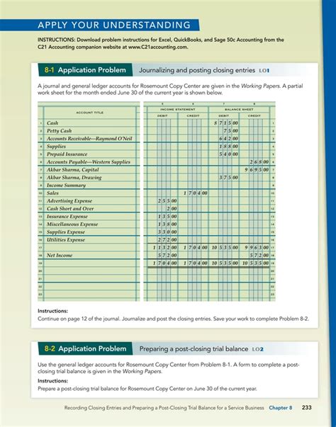 Century 21 Accounting Answers To Problems Reader