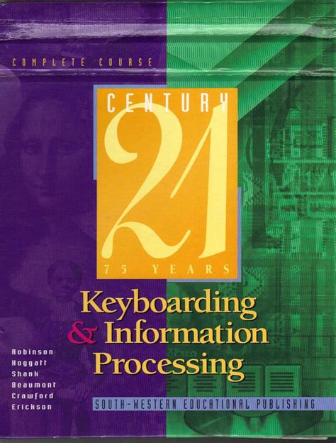 Century 21 Keyboarding And Word Processing Answers Kindle Editon