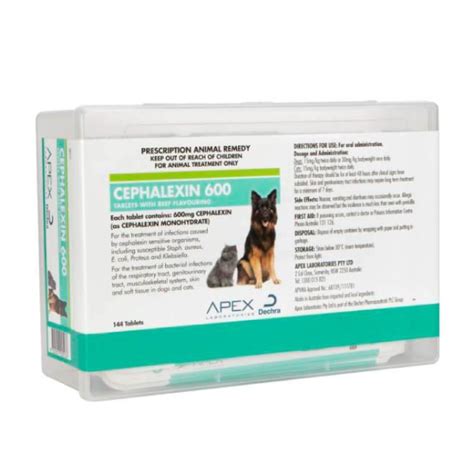 Cephalexin 500mg for Dogs: A Comprehensive Guide