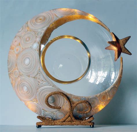 Ceramic Moon: An Enchanting Celestial Sphere Made of Clay