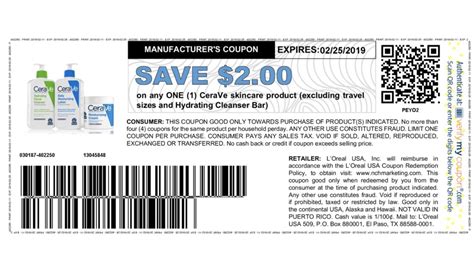 Cerave Printable Coupons