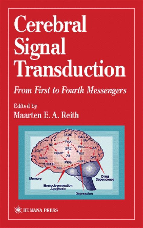 Cerebral Signal Transduction From First to Fourth Messengers 1st Edition Reader