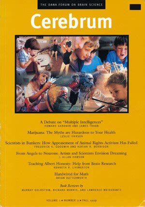 Cerebrum The Dana Forum on Brain Science Volume 2 Number 1 Winter 2000 Epub