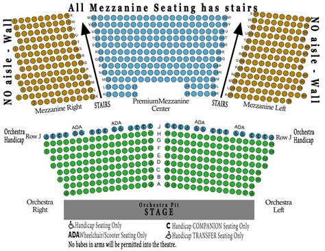 Cerritos Performing Arts Center Seating Chart