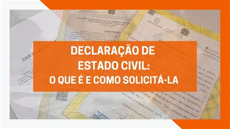 Certidão de Estado Civil: Guia Completo para Obter seu Documento