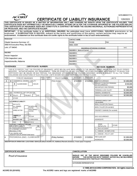 Certificates of Insurance: 2025 and Beyond