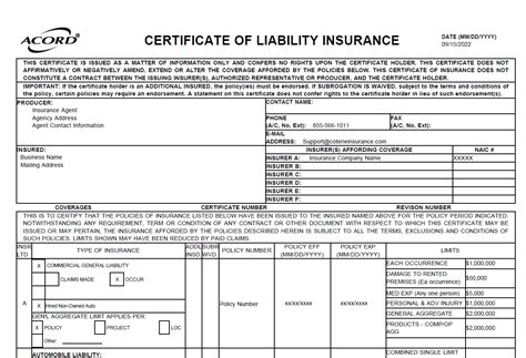 Certificates of Insurance: A Comprehensive Guide for Businesses