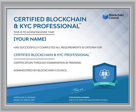 Certified KYC Professional (C-KYC)