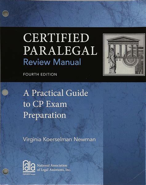 Certified Paralegal Review Manual A Practical Guide to CP Exam Preparation Test Preparation Epub
