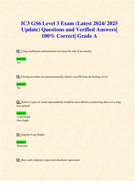 Certiport Ic3 Practice Test Answers Epub