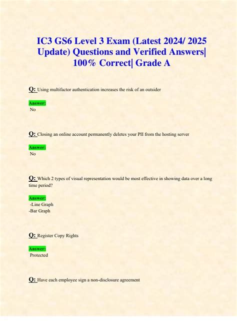 Certiport Ic3 Practice Test Answers Epub