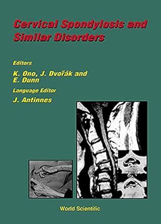 Cervical Spondylosis and Similar Disorders Epub