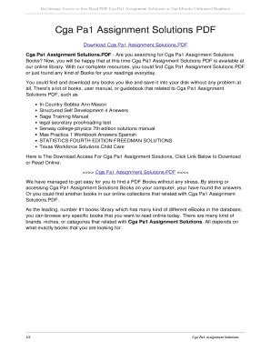 Cga Fn2 Assignment Solutions 2013 Ebook Doc