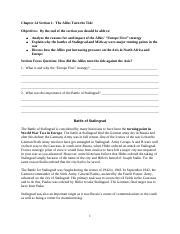 Ch 24 Section 1 World History Answer Doc