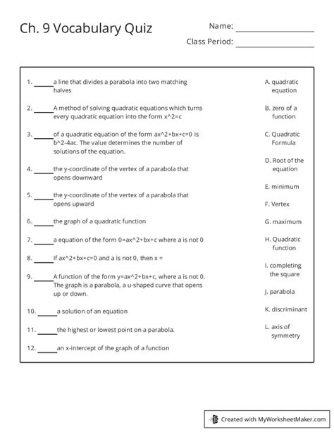 Ch 9 Vocabulary Quiz Answer Key Kindle Editon