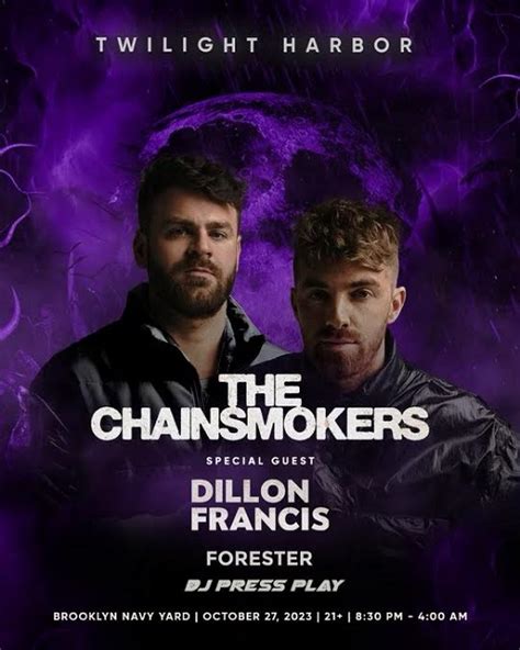 Chainsmokers Twilight Harbor Special GA Tickets: Unleashing the Magic of Music's Biggest Night!