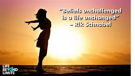 Challenge Your Beliefs: