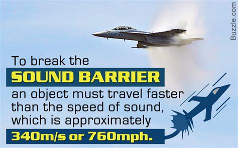 Challenges of Breaking the Sound Barrier