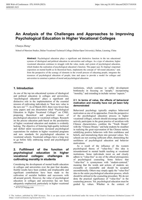 Challenges of Higher Education Developing Psychological Epub