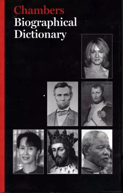 Chambers Biographical Dictionary Epub