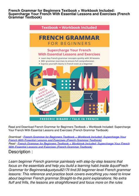 Chambers French Grammar Ebook Doc