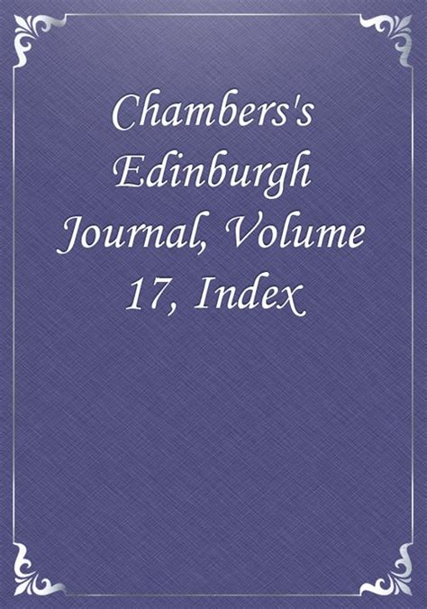 Chambers s Edinburgh Journal No 423 Volume 17 New Series February 7 1852 Epub