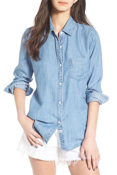 Chambray Shirt Women's: Timeless Style with Versatile Appeal