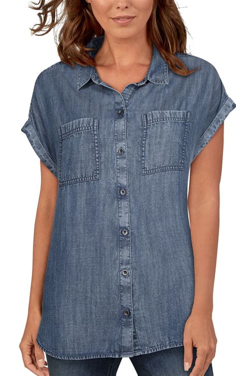 Chambray Shirt Women's Short Sleeve: The Perfect Blend of Comfort and Style