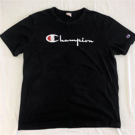 Champion Black T-Shirt: An Emblem of Versatility and Comfort