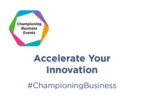 Championing Innovation and Enterprise