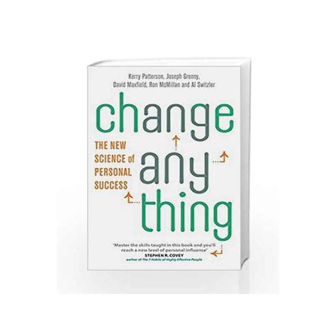 Change Anything The New Science of Personal Success Doc