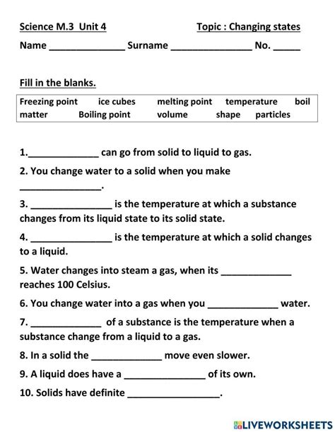 Changes Of State Section Review Answers Doc