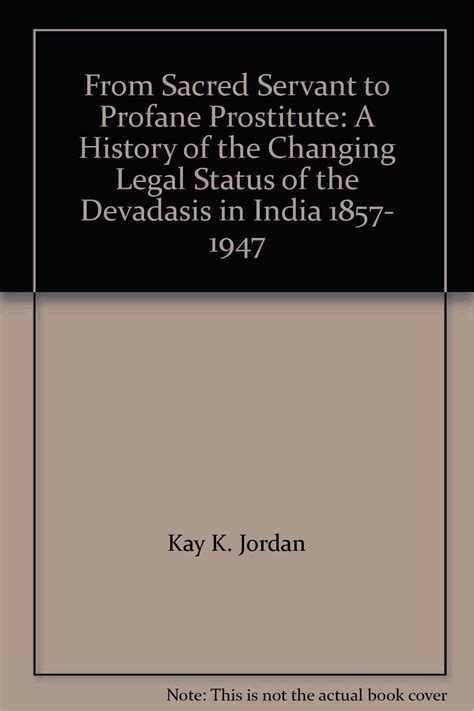 Changing Status of Devadasis in India 1st Published Doc