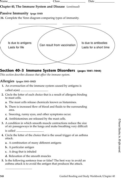 Chaper 24 Immune System Answer Key Reader