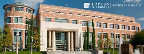 Chapman University Leatherby Library: A Gateway to Knowledge and Inspiration
