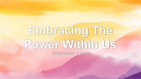 Chapter 1: Embracing the Power Within