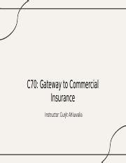 Chapter 1: Understanding Commercial Insurance