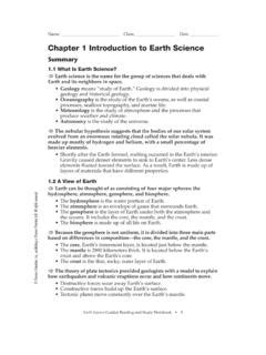 Chapter 1 Introduction To Earth Science Wordwise Answers Kindle Editon