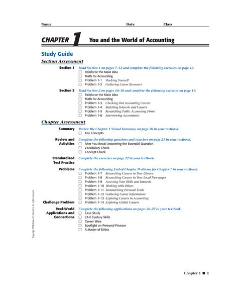 Chapter 1 Self Check Answers Mcgraw Hill Education PDF