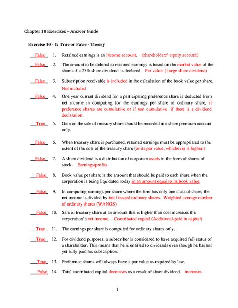 Chapter 10 Answer Key Doc