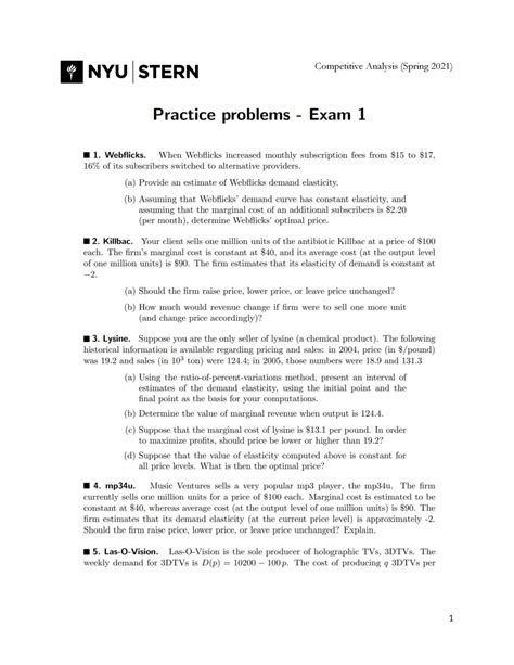 Chapter 10 Answers To Questions And Problems Nyu Stern Epub