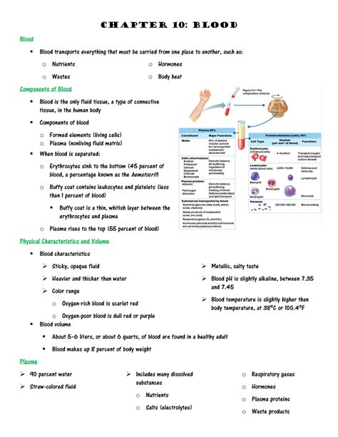 Chapter 10 Blood Answer Key 171 PDF