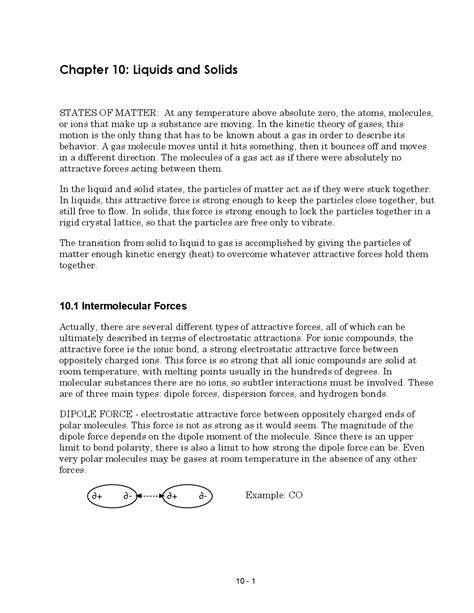 Chapter 10 Liquids And Solids Answers PDF