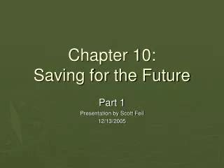 Chapter 10 Saving For The Future Answer Key Doc